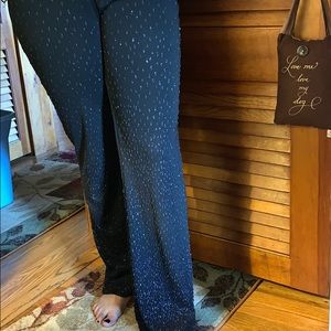 Vintage MODA Inc sparkled , bootcut pants